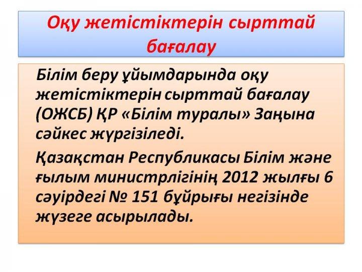 ҰБТ туралы