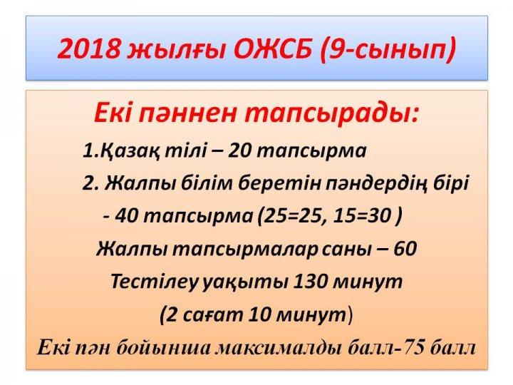 ҰБТ туралы