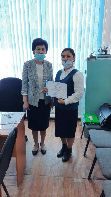 Математика пәні мұғалімдері арсында өткізілген аудандық "Математикалық регата"байқауында №3 орта мектебінің мұғалімі Итбаева Ақерке III дәрежелі дипломмен марапатталды.
