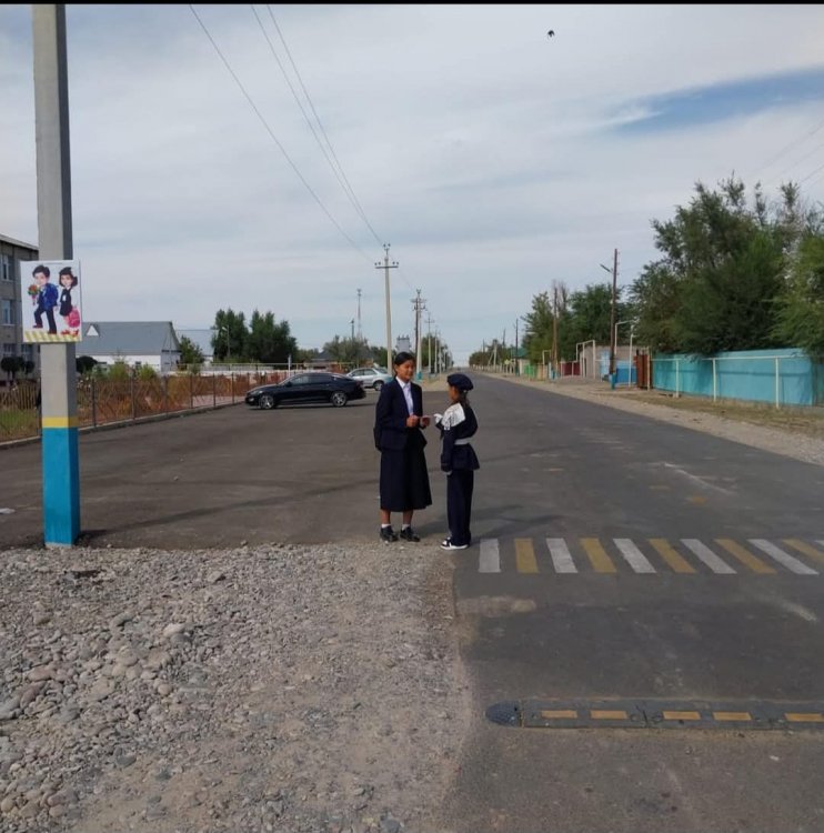 "Жолда жүру ережесі"