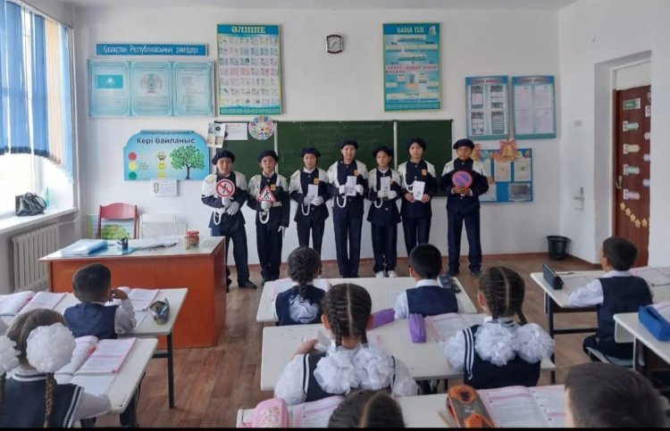 "Жол ережесін түсіндіру"
